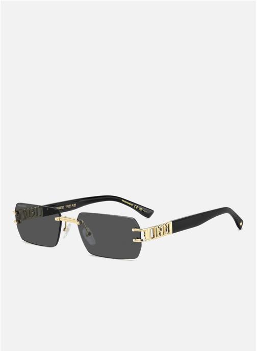 Dsquared2 Lunettes de soleil homme or et bronze