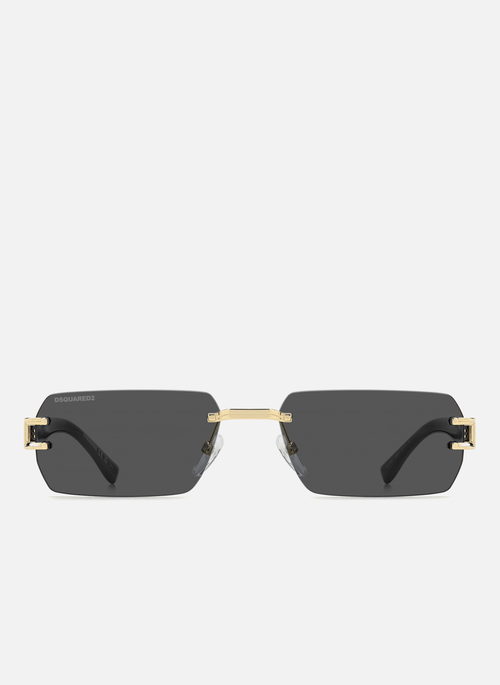 Lunettes de soleil homme or et bronze Dsquared2 Lunettes de soleil homme or et bronze Or