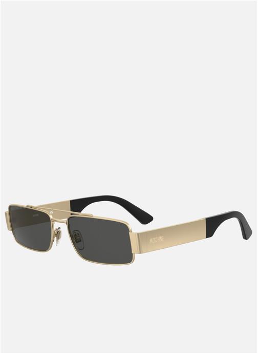 Moschino Lunettes de soleil homme or et bronze