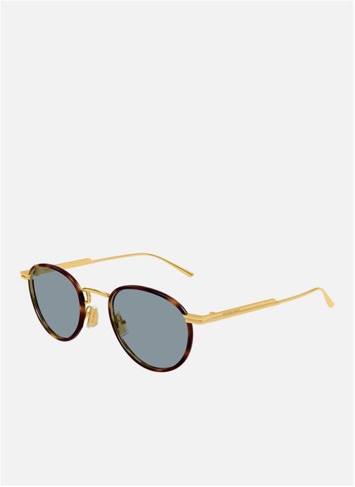 Bottega Veneta Lunettes de soleil homme or et bronze
