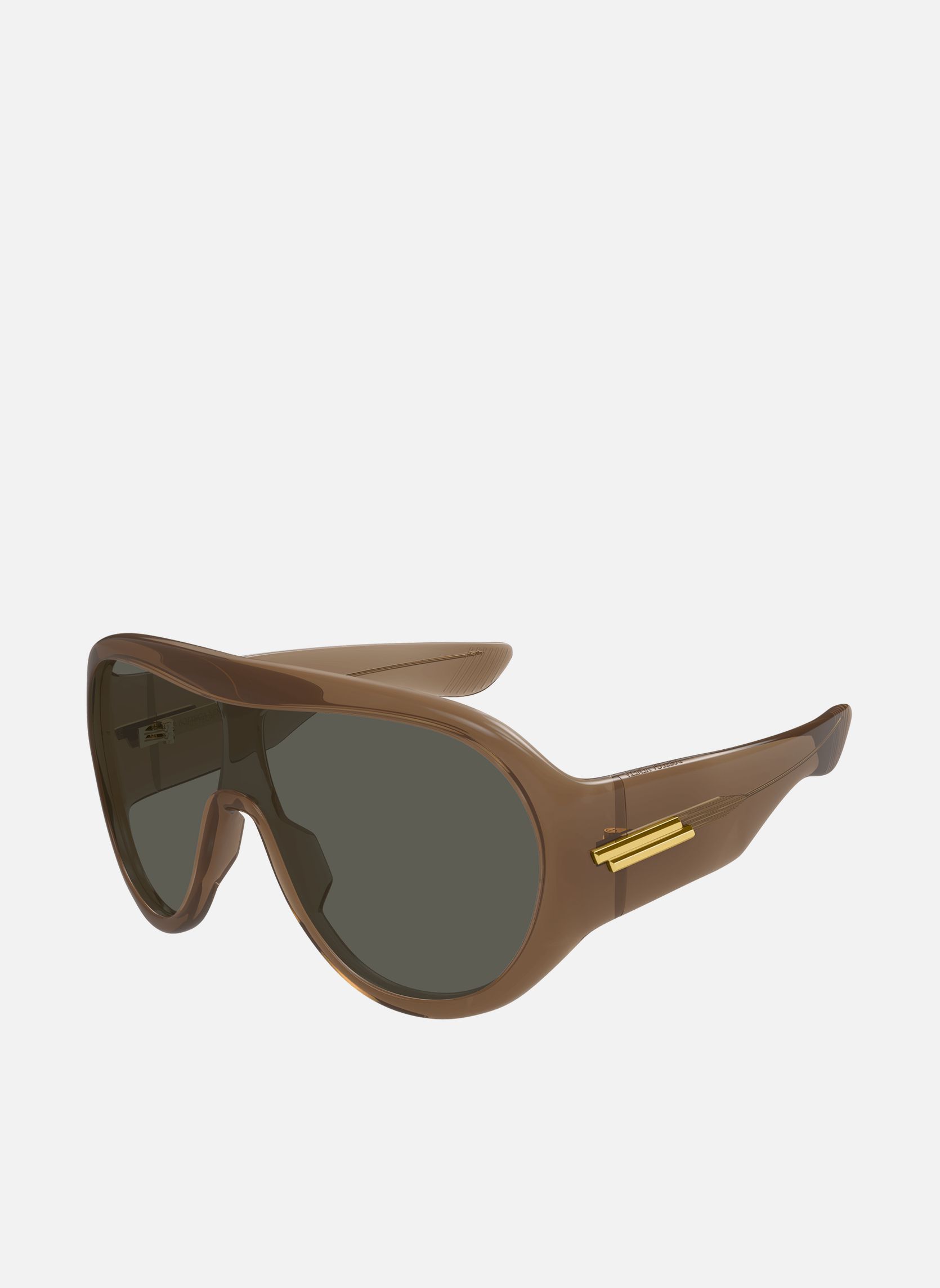 Lunettes de soleil homme marron Bottega Veneta Lunettes de soleil homme marron Marron