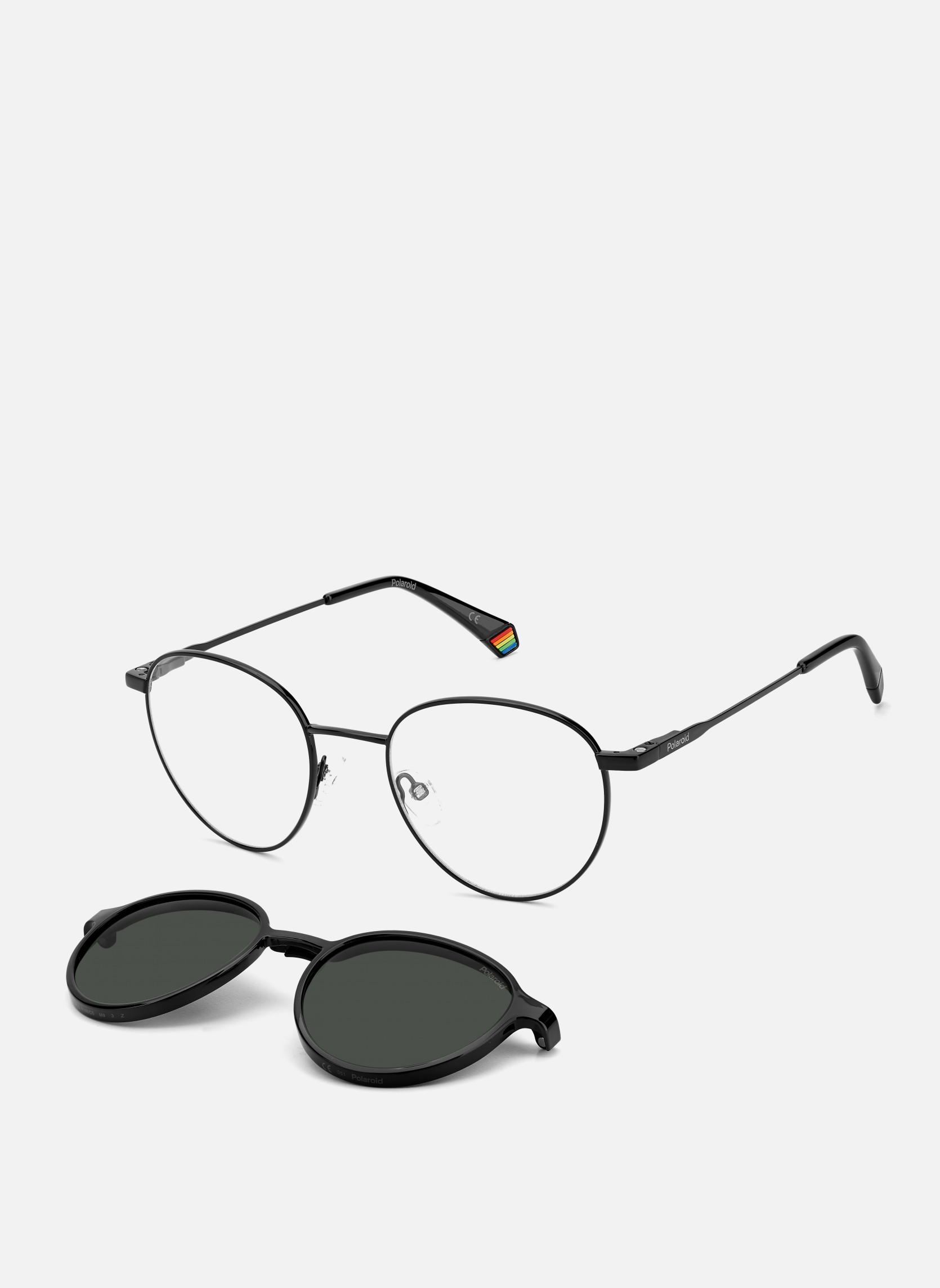 Lunettes de soleil homme noir Polaroid Lunettes de soleil homme noir Noir
