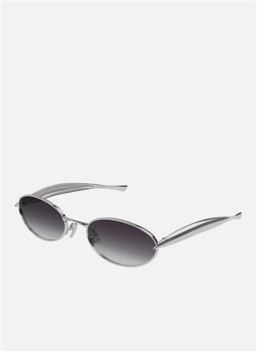 Bottega Veneta Lunettes de soleil homme argent