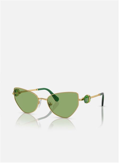 Swarovski Lunettes de soleil femme or et bronze