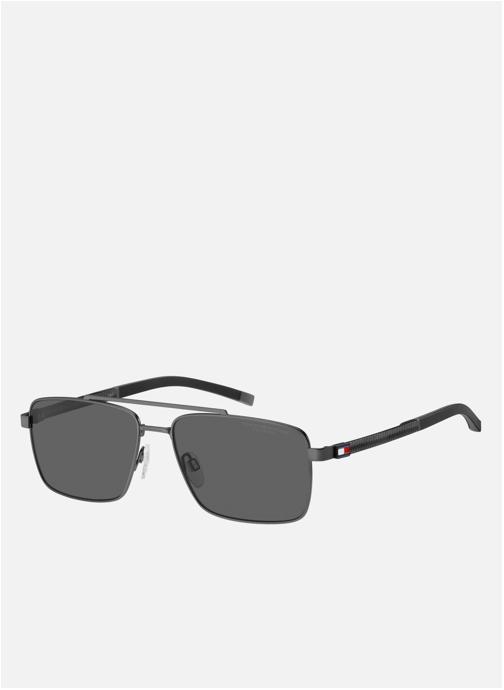Tommy Hilfiger Lunettes de soleil homme argent