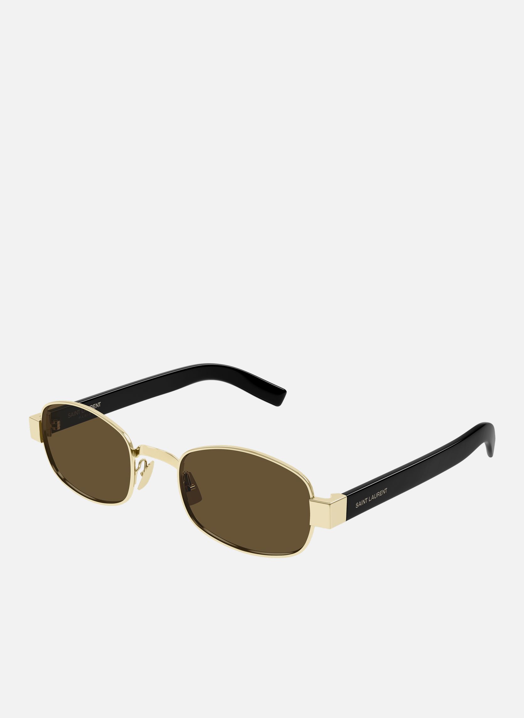 Lunettes de soleil homme or et bronze Saint Laurent Lunettes de soleil homme or et bronze Or
