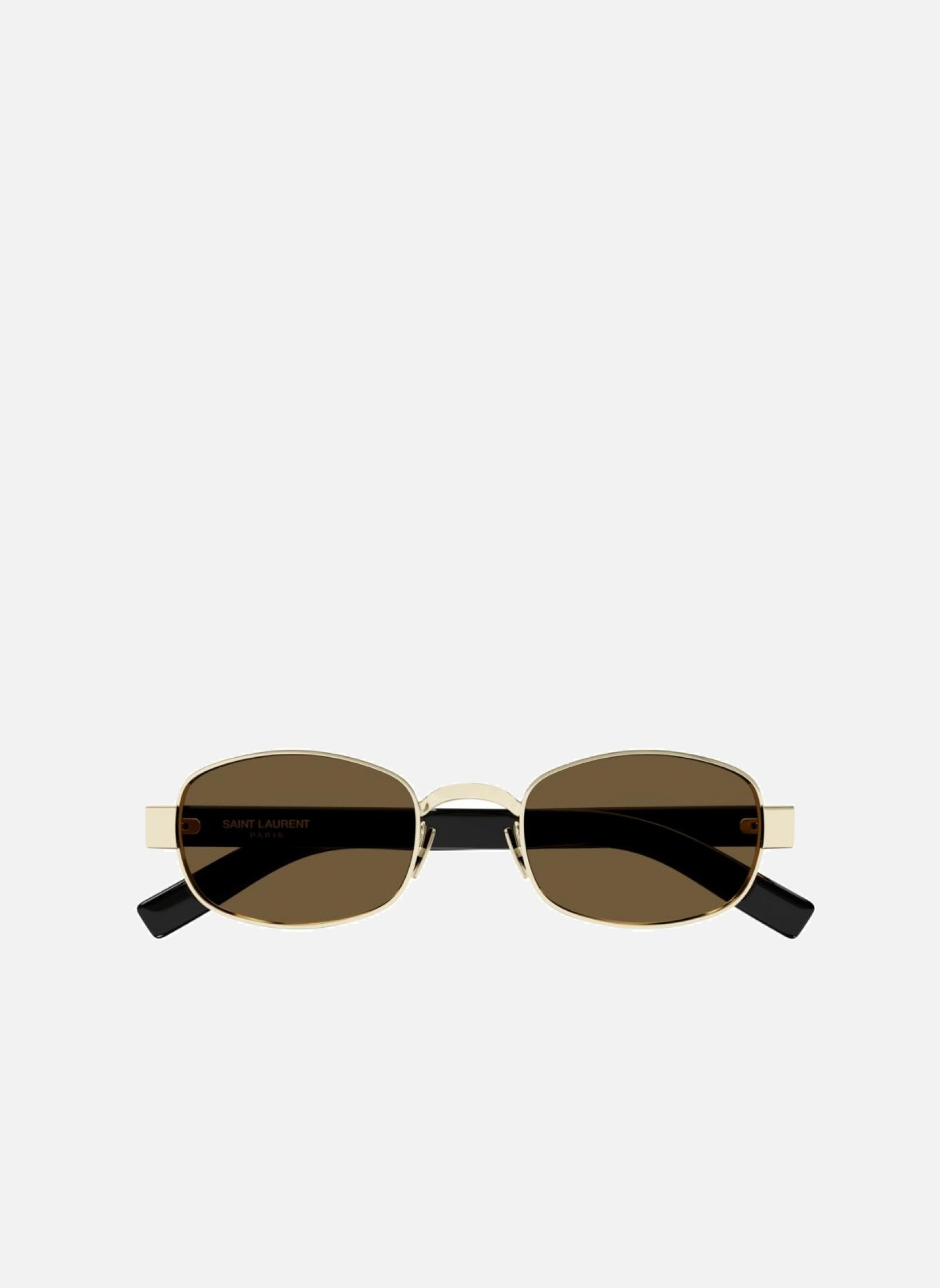 Lunettes de soleil homme or et bronze Saint Laurent Lunettes de soleil homme or et bronze Or