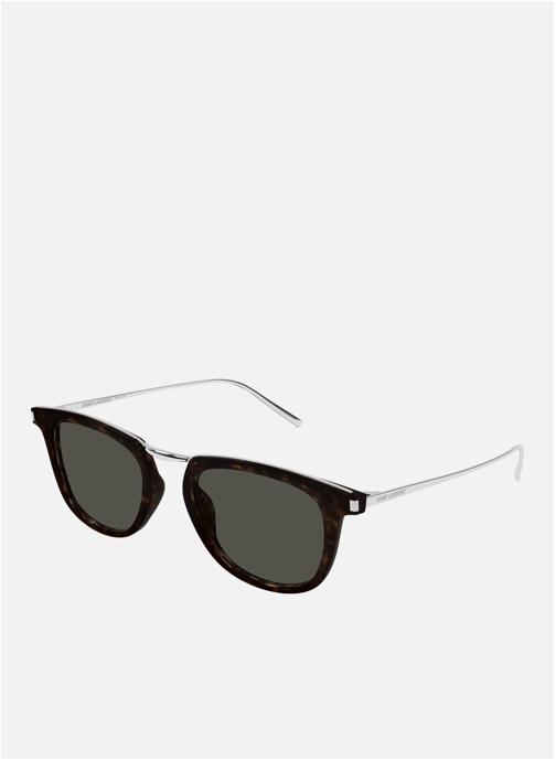 Saint Laurent Lunettes de soleil homme marron