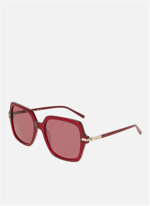 Salvatore Ferragamo Lunettes de soleil femme rouge