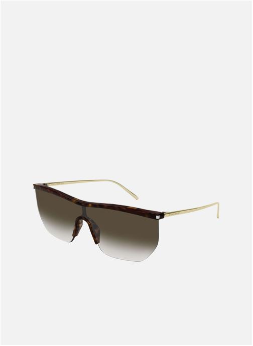 Saint Laurent Lunettes de soleil femme marron
