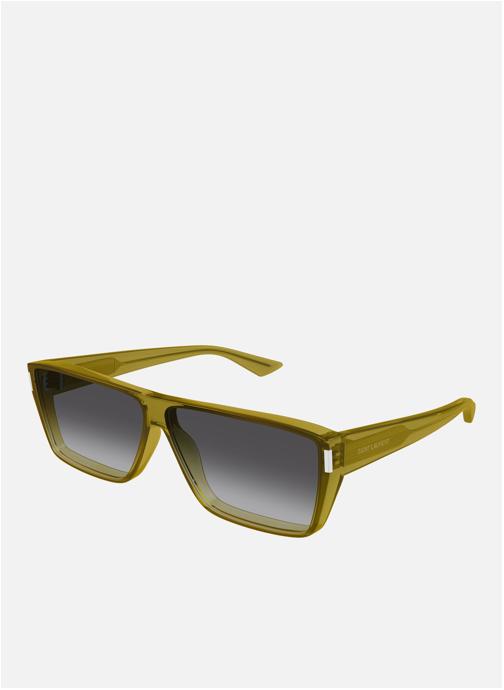 Saint Laurent Lunettes de soleil homme jaune