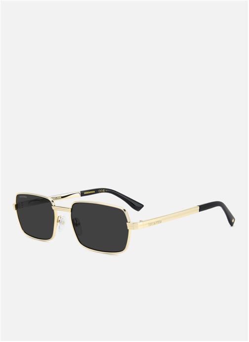 Dsquared2 Lunettes de soleil homme or et bronze