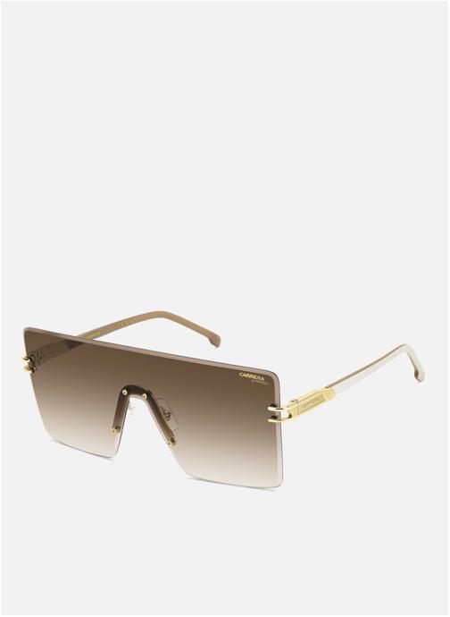 Carrera Lunettes de soleil femme or et bronze