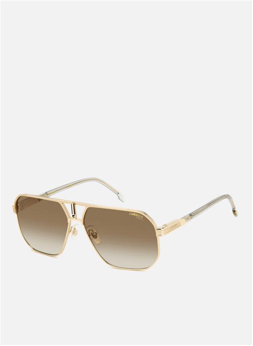 Carrera Lunettes de soleil homme or et bronze