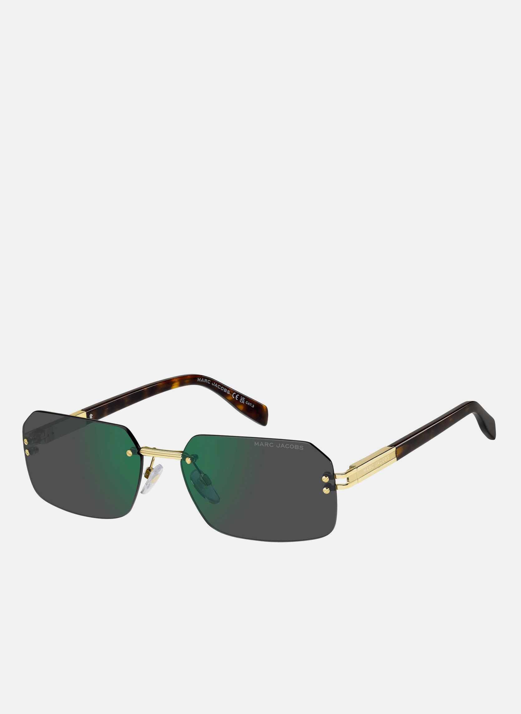 Lunettes de soleil homme or et bronze Marc Jacobs Lunettes de soleil homme or et bronze Or