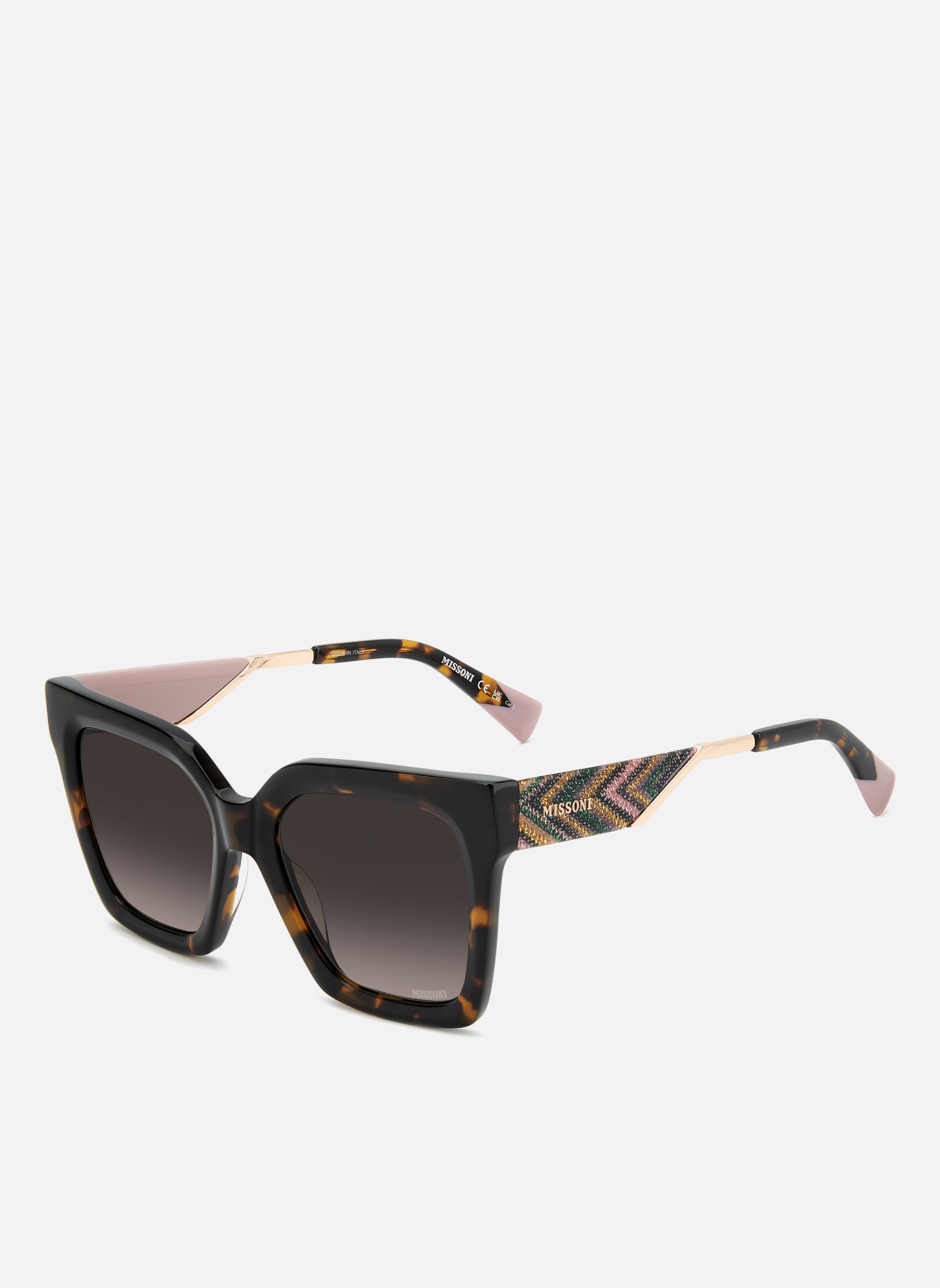 Lunettes de soleil femme marron Missoni Lunettes de soleil femme marron Marron