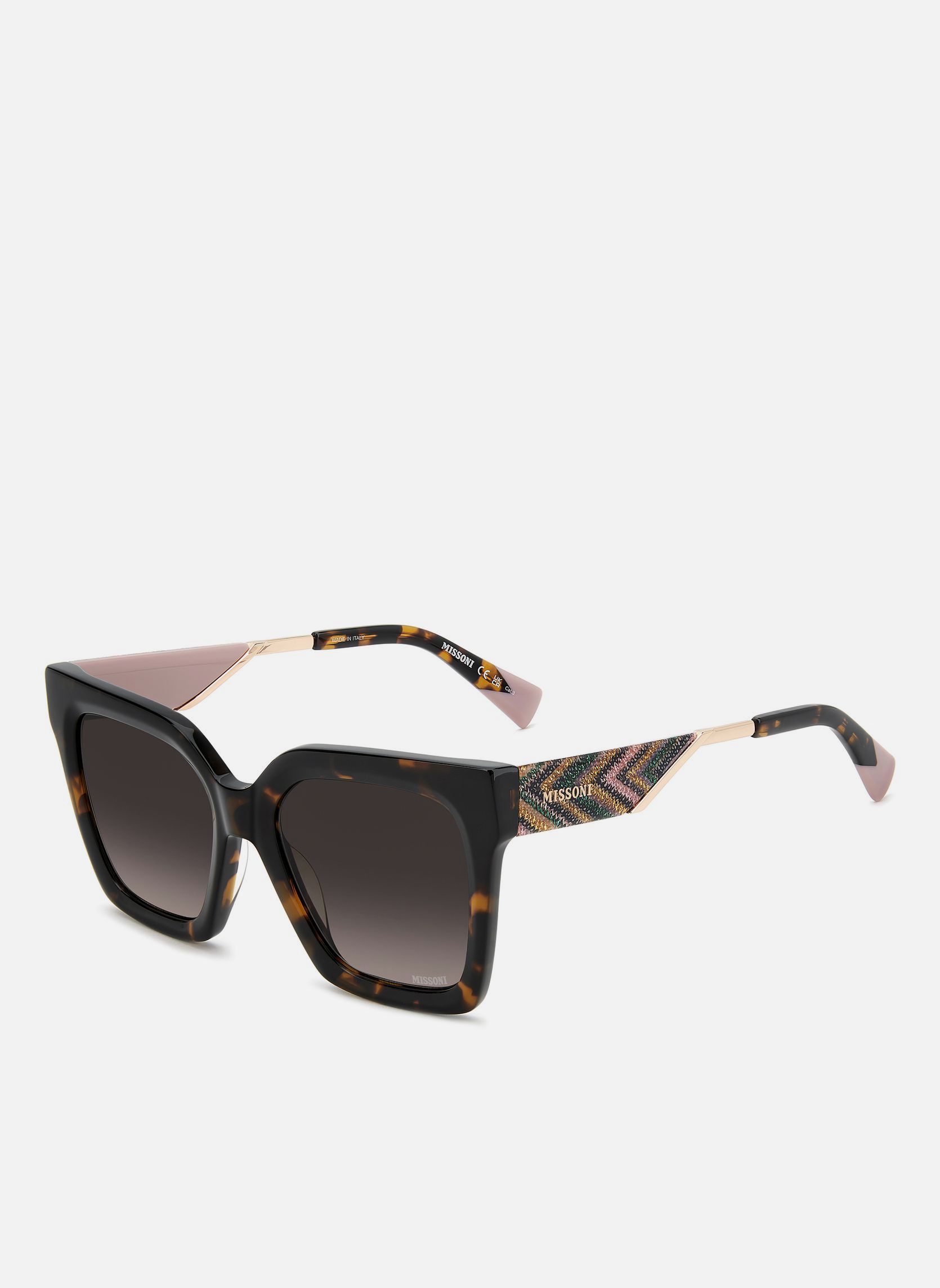 Lunettes de soleil femme marron Missoni Lunettes de soleil femme marron Marron