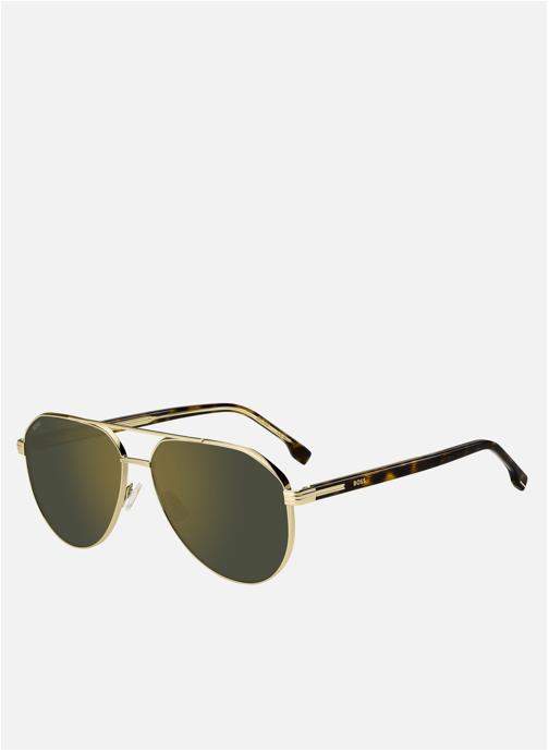 Hugo Boss Lunettes de soleil homme or et bronze