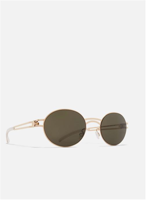 Mykita Lunettes de soleil homme or et bronze