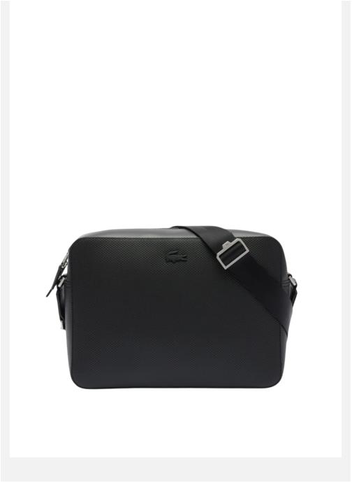 Lacoste Sacs bandoulière Lacoste Sac à bandoulière Chantaco en cuir Noir homme noir