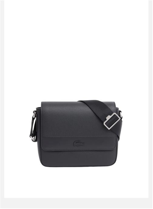 Lacoste Sacs bandoulière Lacoste Sacoches messenger Chantaco cuir Noir homme noir