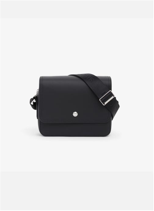 Lacoste Sacs bandoulière Lacoste Petit sac messenger Homme Langon Petit Piqué Noir homme noir