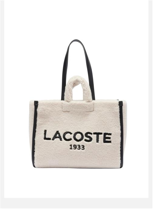 Lacoste Cabas Lacoste Grand sac cabas Heritage Beige femme beige