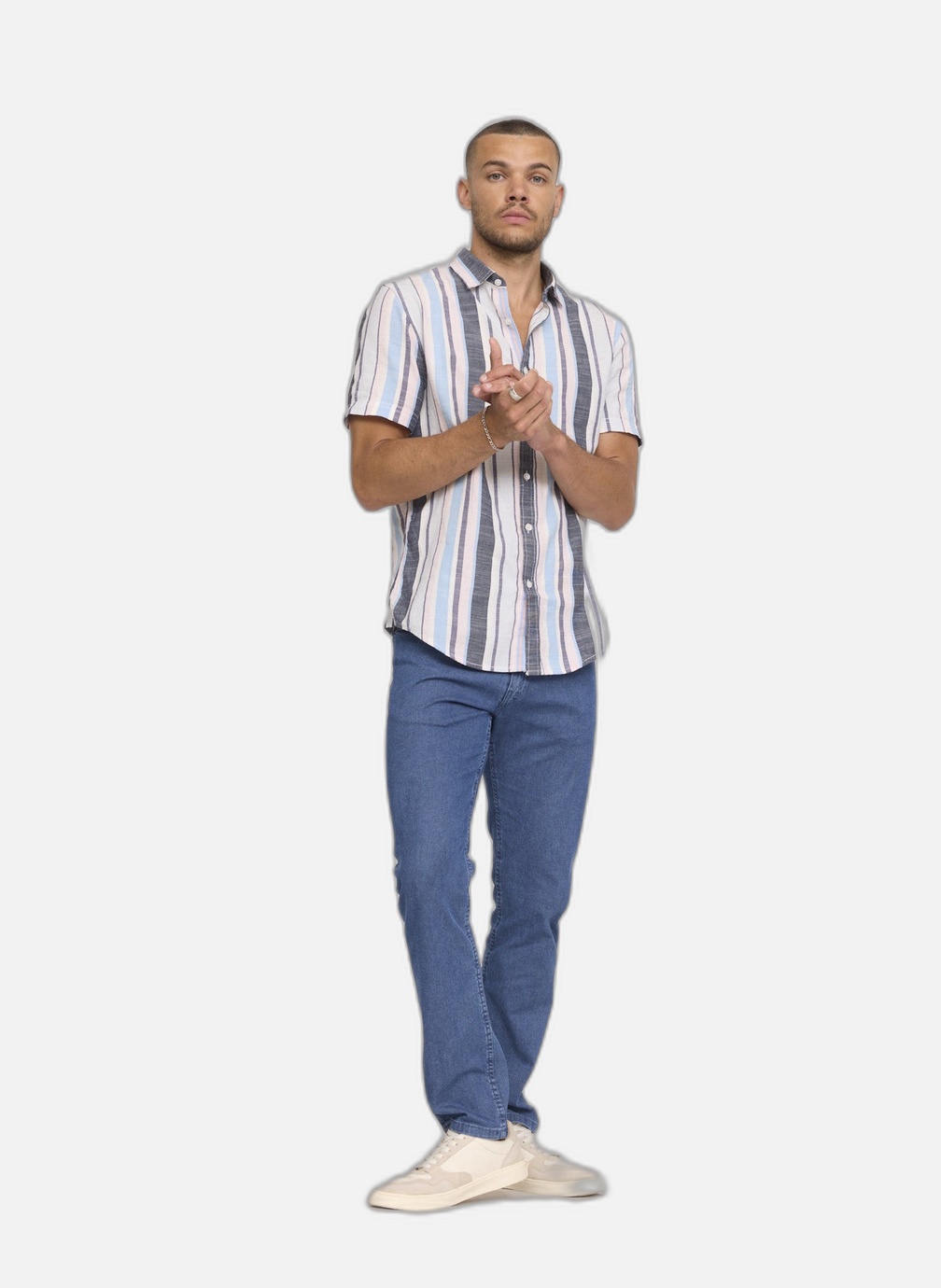 Jeans droit 12587-Homme homme bleu Lee Cooper Jeans droit 12587-Homme homme bleu Bleu