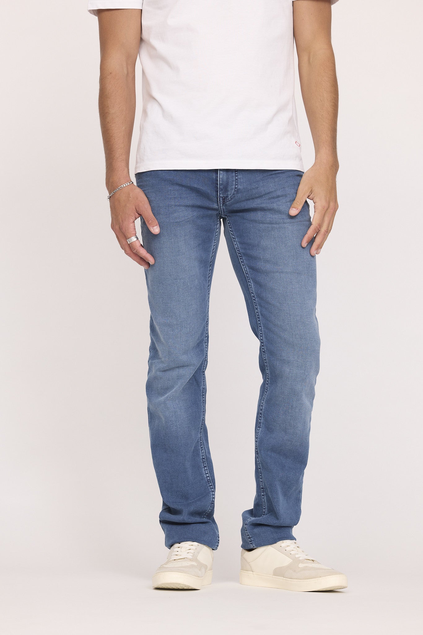Jeans droit 12587-Homme homme bleu Lee Cooper Jeans droit 12587-Homme homme bleu Bleu