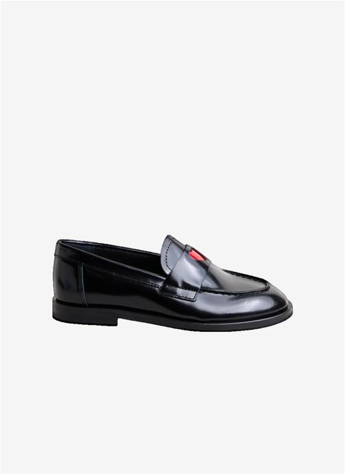 Jonak Mocassins mini-donjuan-cuir-glace-e26-noir femme noir