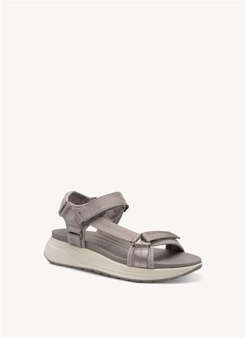 Tamaris Sandales 1-28713-44 femme gris