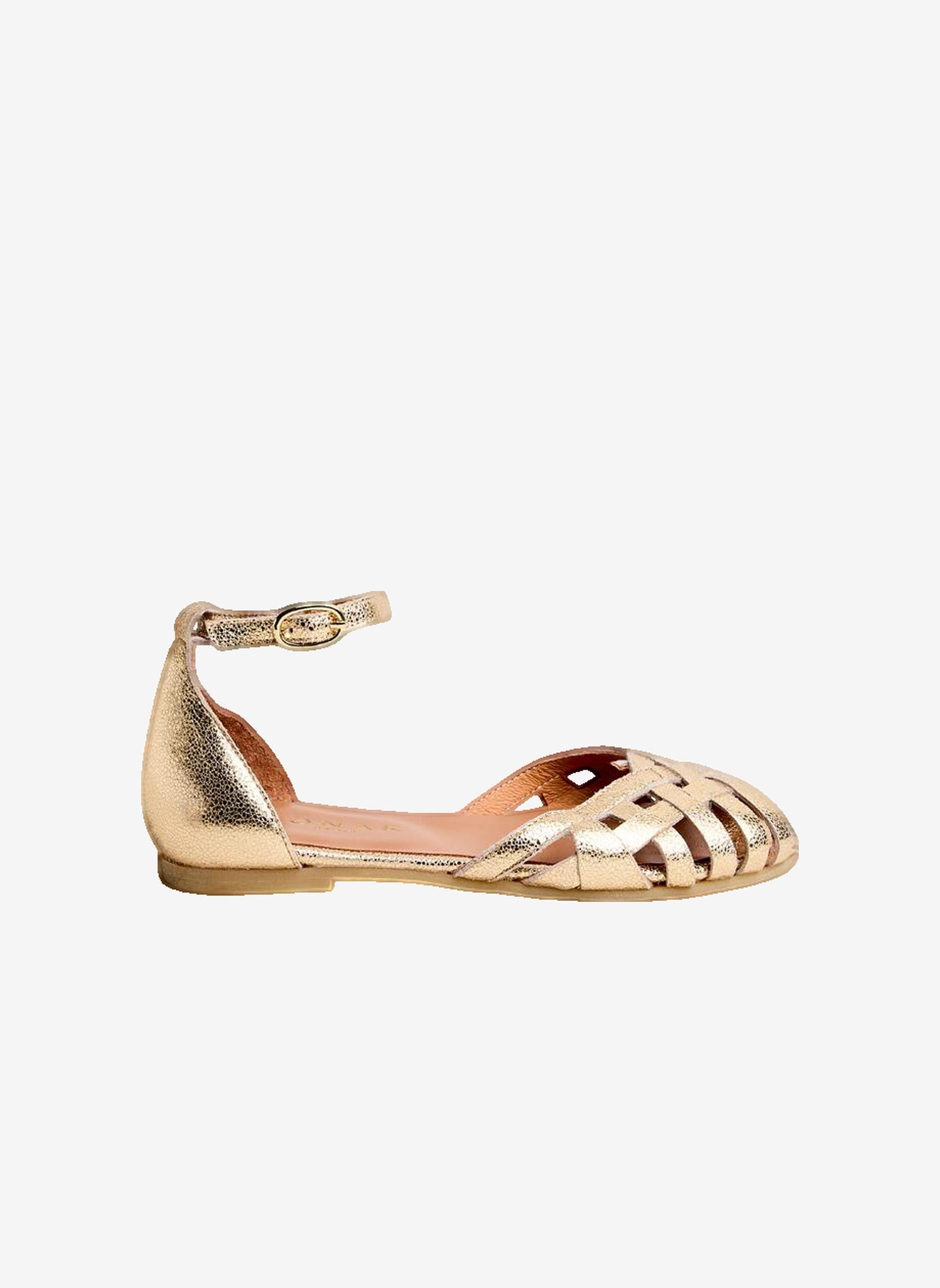 Sandales Capsule mini femme or et bronze Jonak Sandales Capsule mini femme or et bronze Or