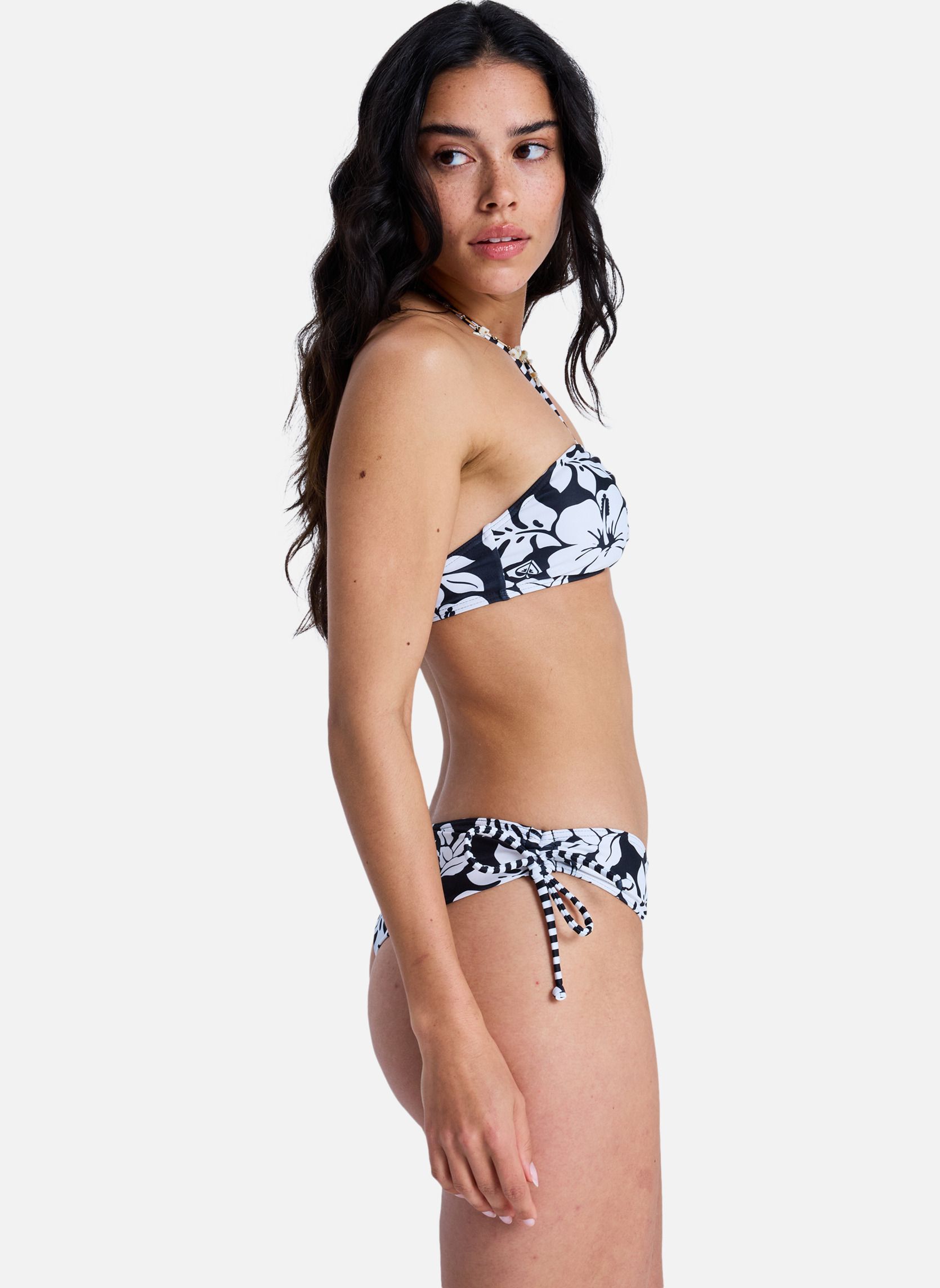 Bas de maillot culotte Summer Surf Cheeky femme noir Roxy Bas de maillot culotte Summer Surf Cheeky femme noir Noir & blanc