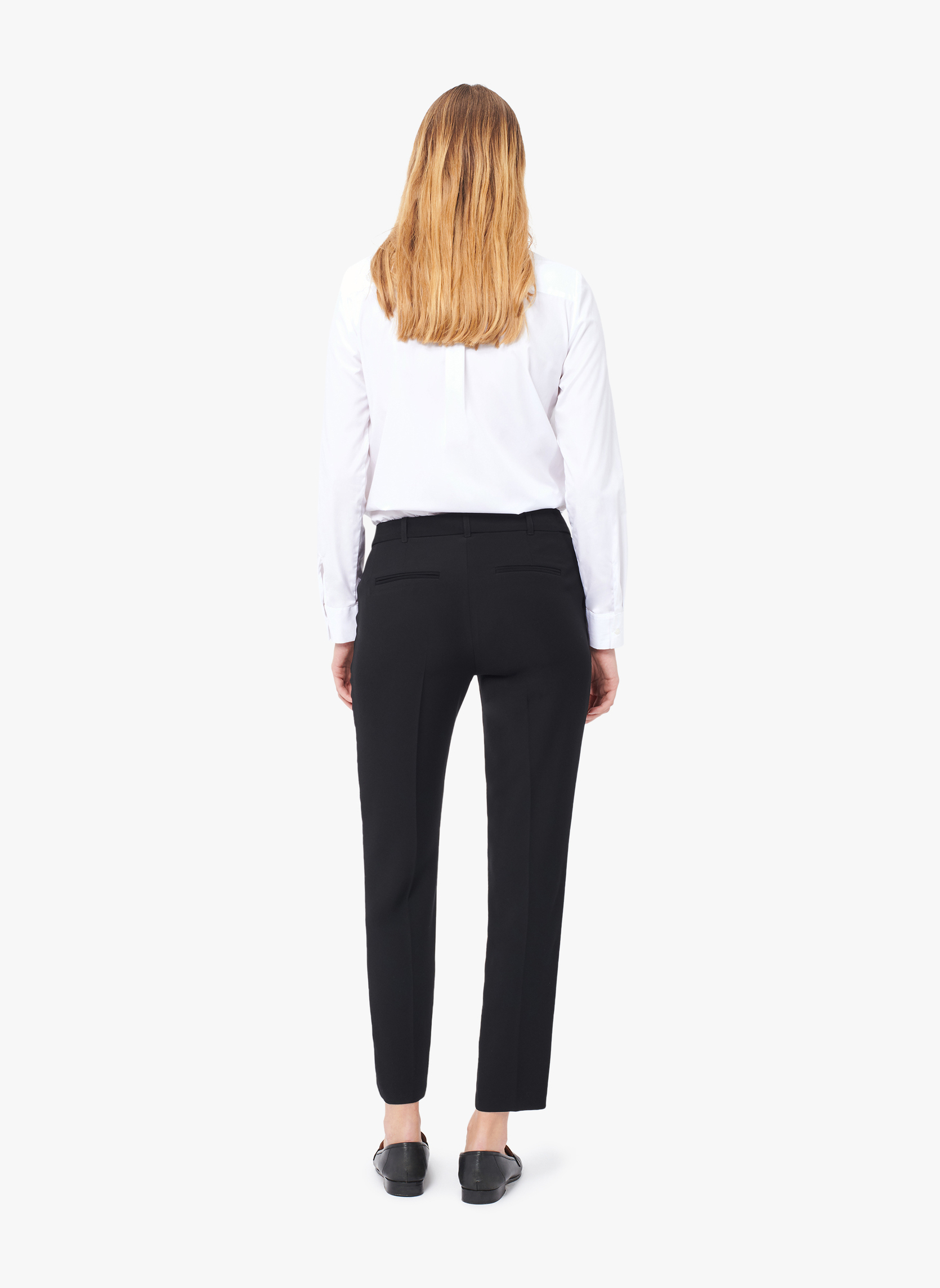 Pantalons droit 232P-PGAUTIER femme noir Caroll Pantalons droit 232P-PGAUTIER femme noir Noir