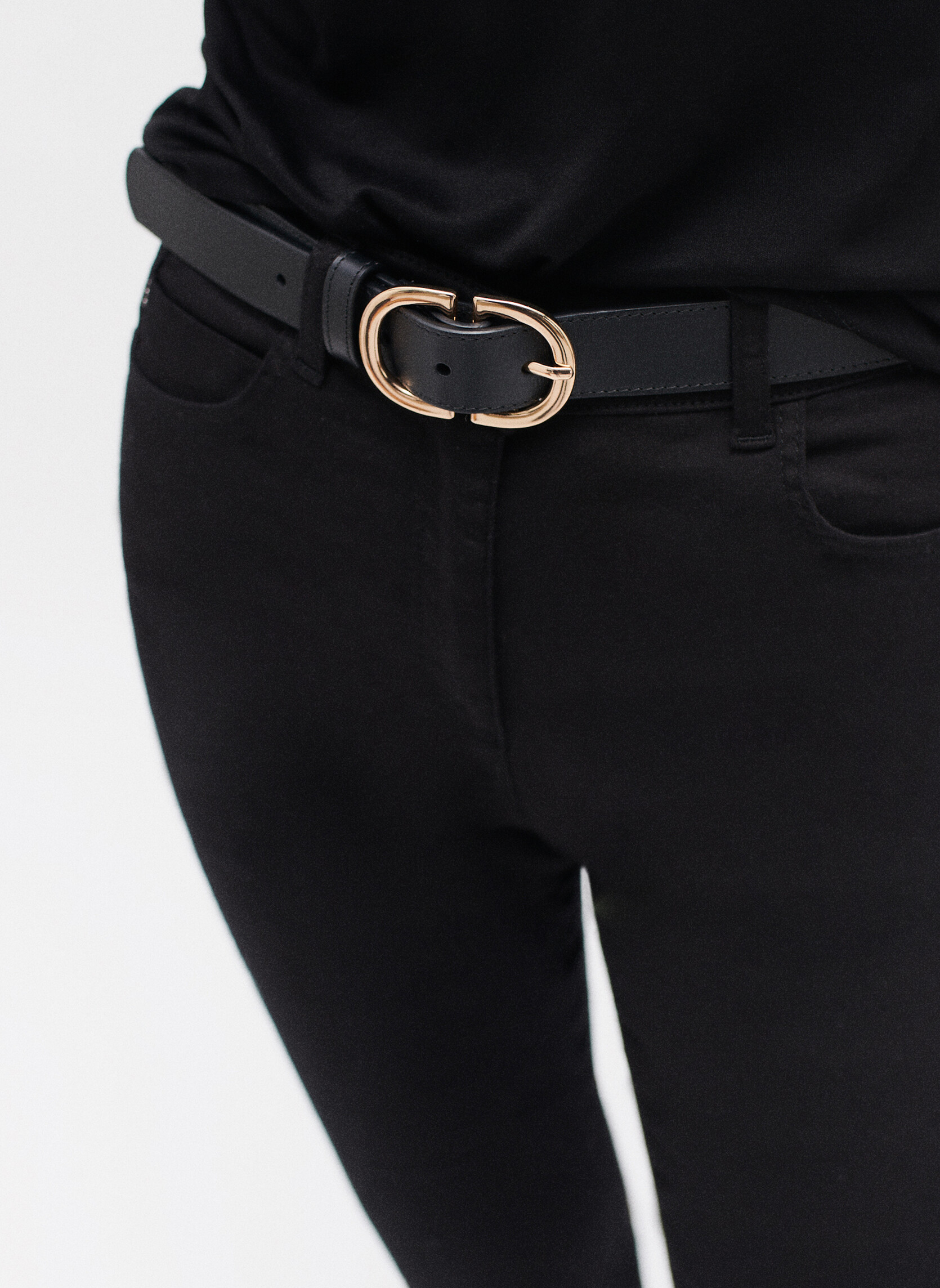 Pantalons droit PK003-JOSSB femme noir Caroll Pantalons droit PK003-JOSSB femme noir Noir