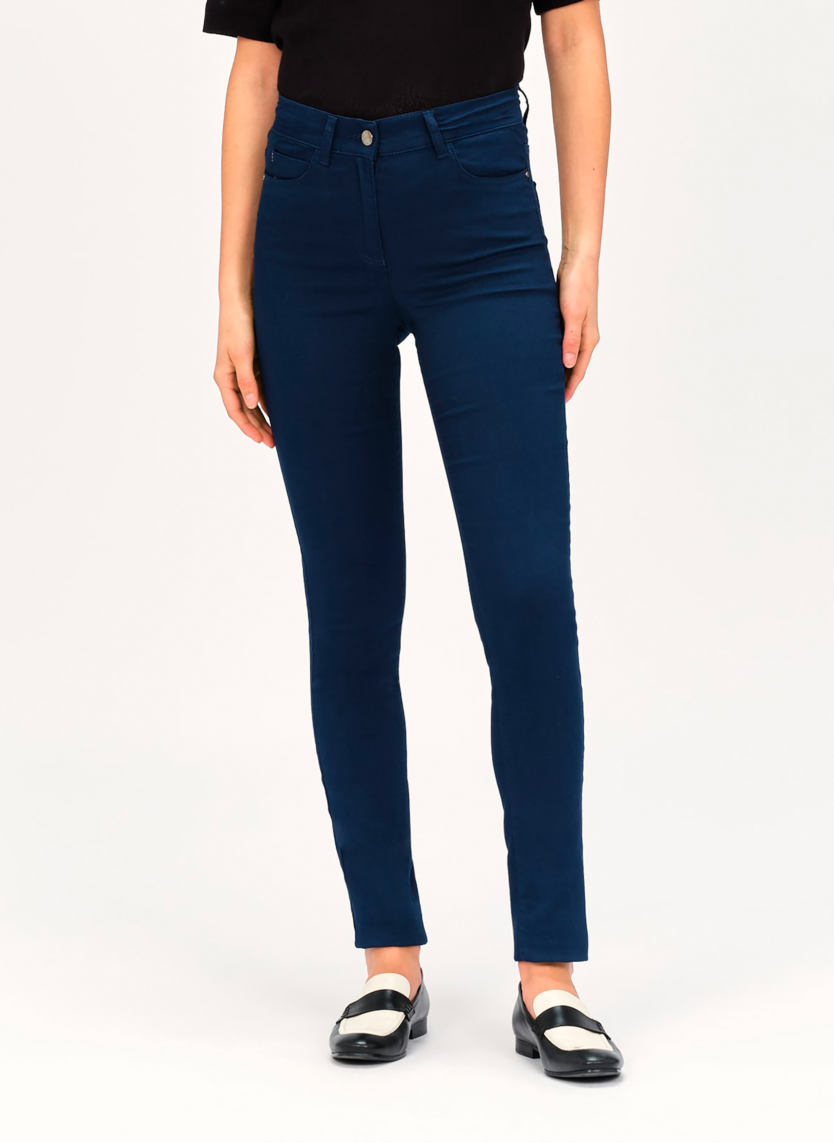Pantalons droit PK003-JOSSB femme bleu Caroll Pantalons droit PK003-JOSSB femme bleu Bleu marine