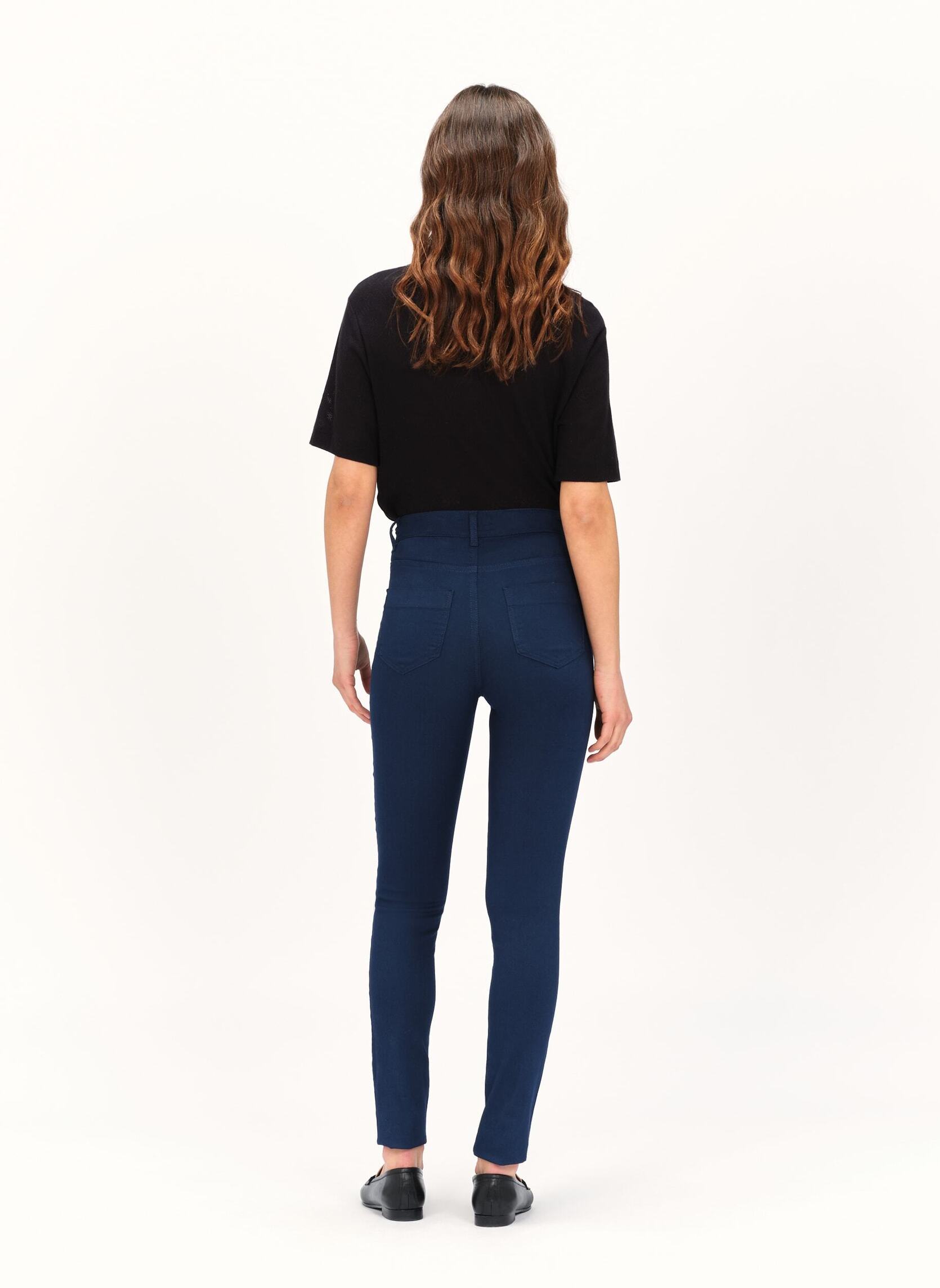Pantalons droit PK003-JOSSB femme bleu Caroll Pantalons droit PK003-JOSSB femme bleu Bleu marine