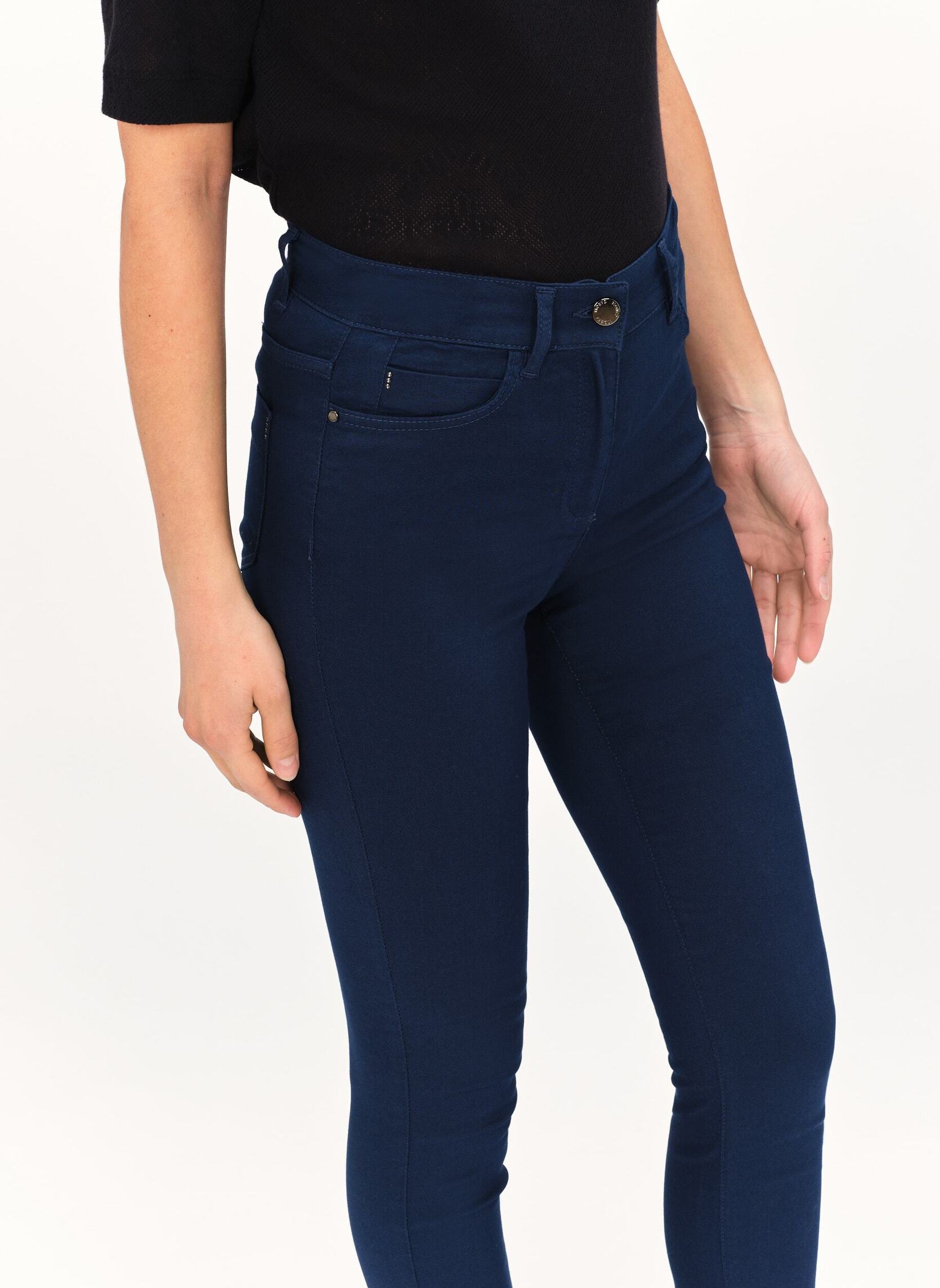 Pantalons droit PK003-JOSSB femme bleu Caroll Pantalons droit PK003-JOSSB femme bleu Bleu marine