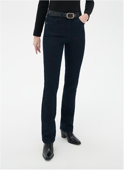Caroll Jeans droit 232P-PRAYANO femme bleu