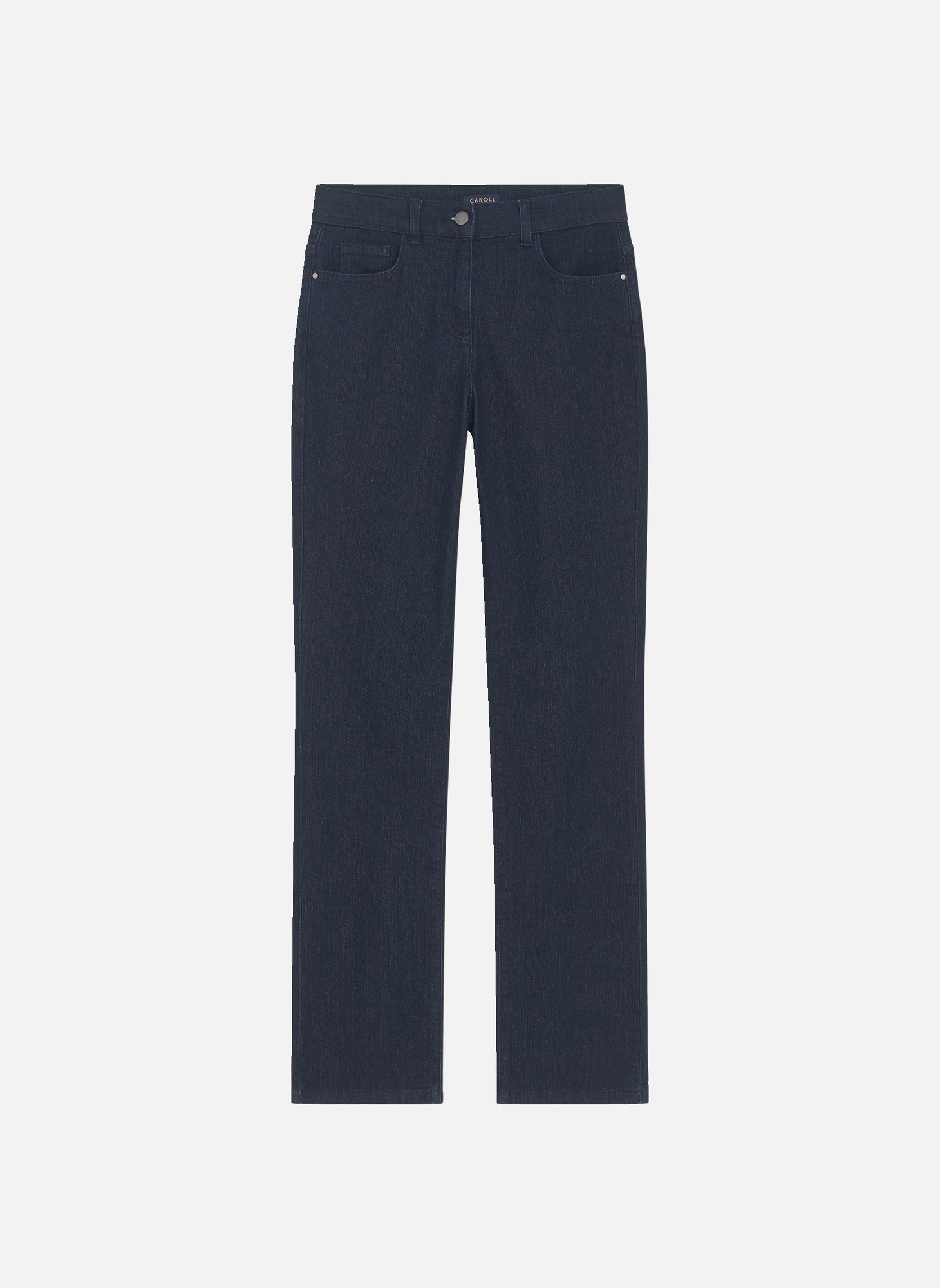 Jeans droit 232P-PRAYANO femme bleu Caroll Jeans droit 232P-PRAYANO femme bleu Bleu foncé