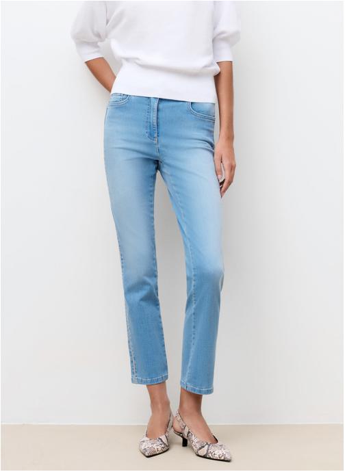 Caroll Jeans droit 241P-PIMS femme bleu