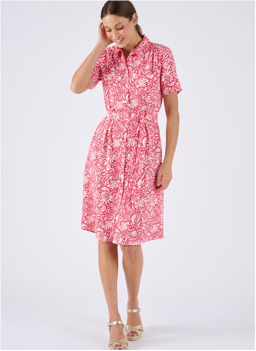 Damart Robes 85552 femme rose