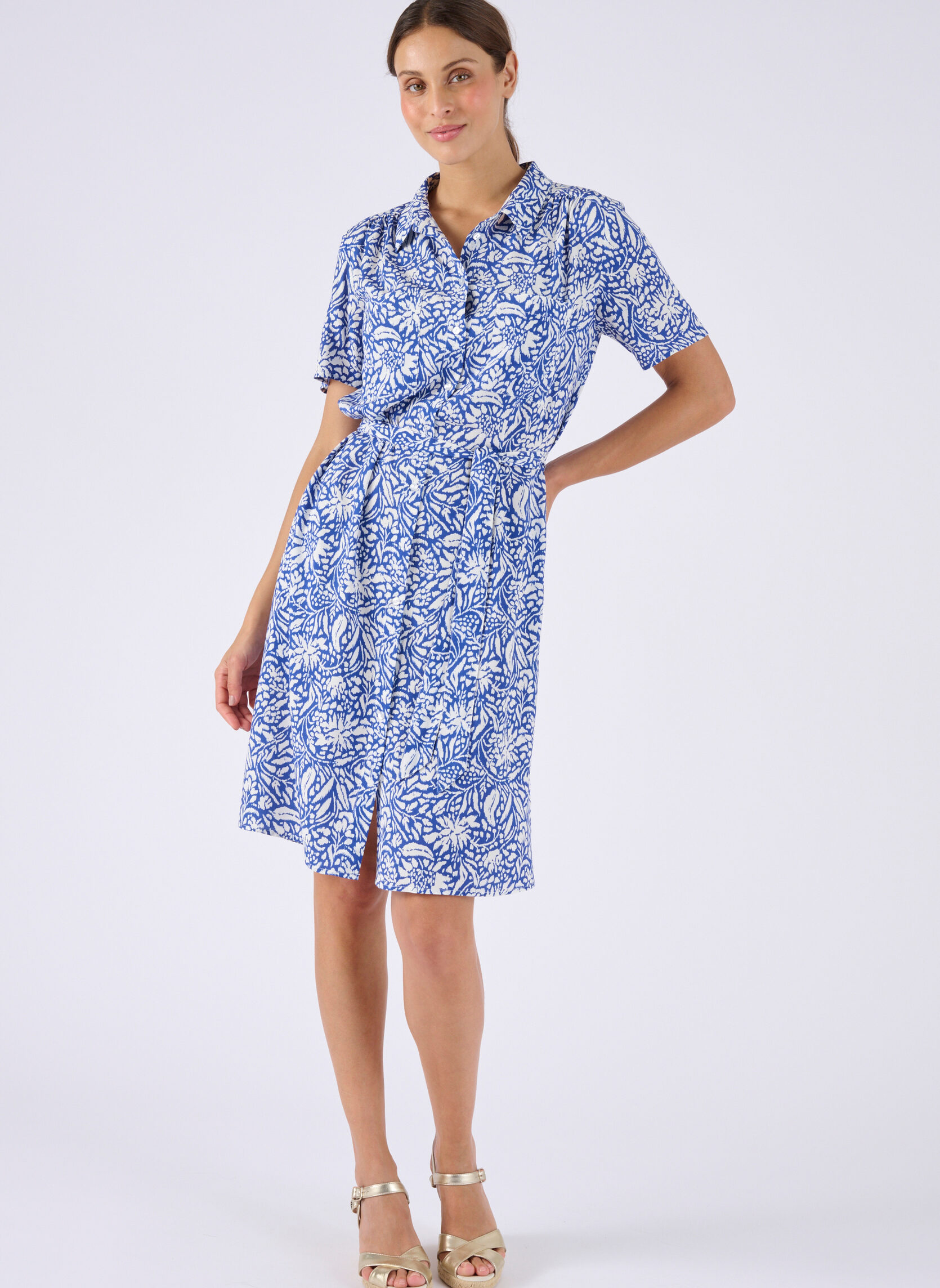 Robes 85552 femme bleu Damart Robes 85552 femme bleu Bleu