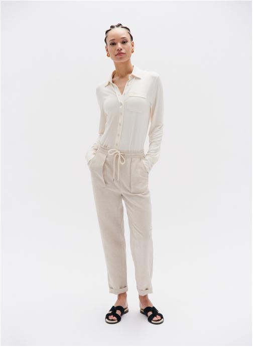 Caroll Chemises TK024-ALBI femme blanc