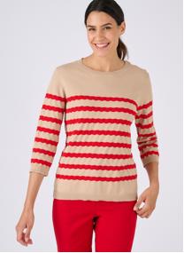 Pulls 82970 femme marron