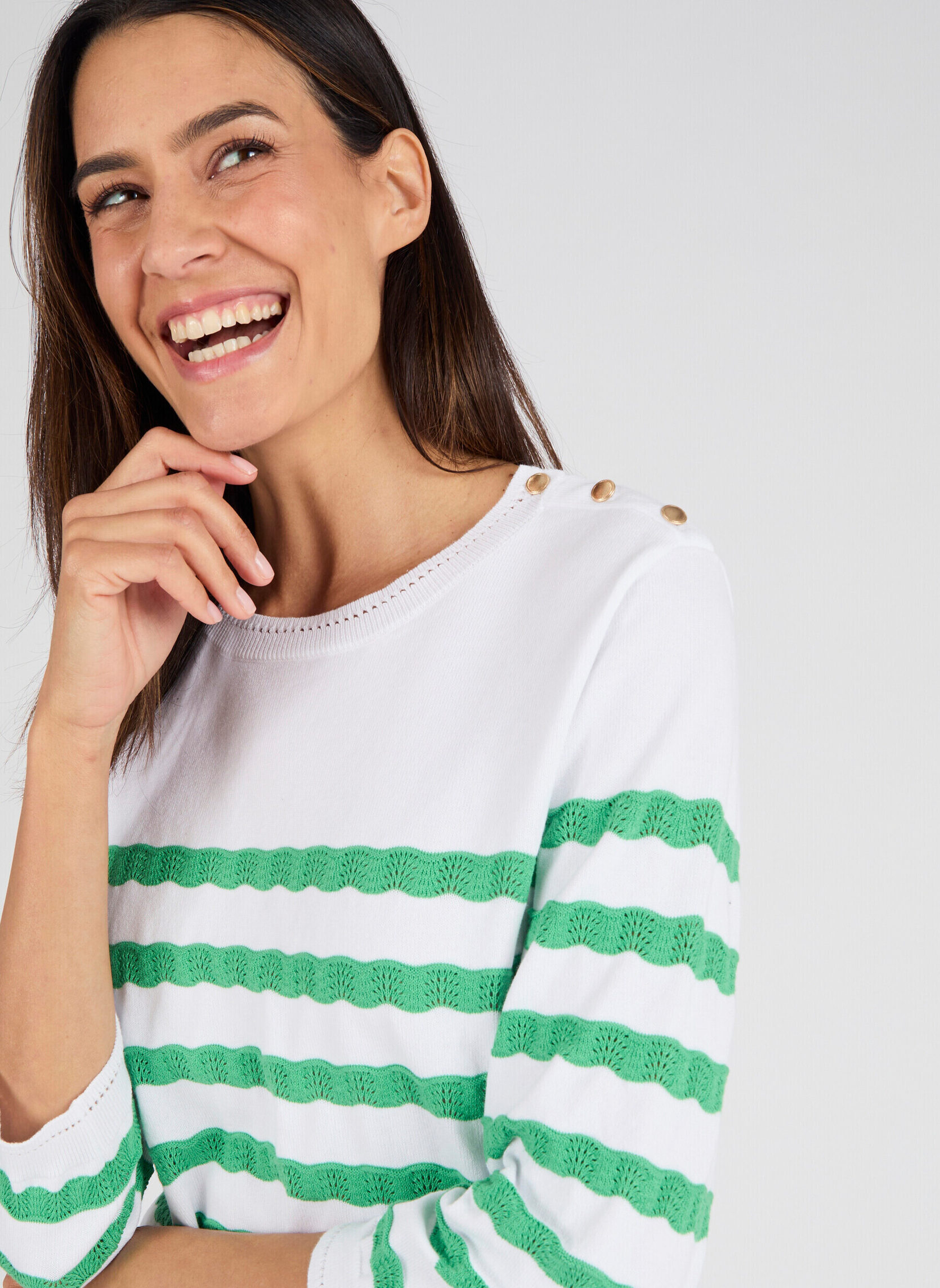 Pulls 82970 femme vert Damart Pulls 82970 femme vert Vert