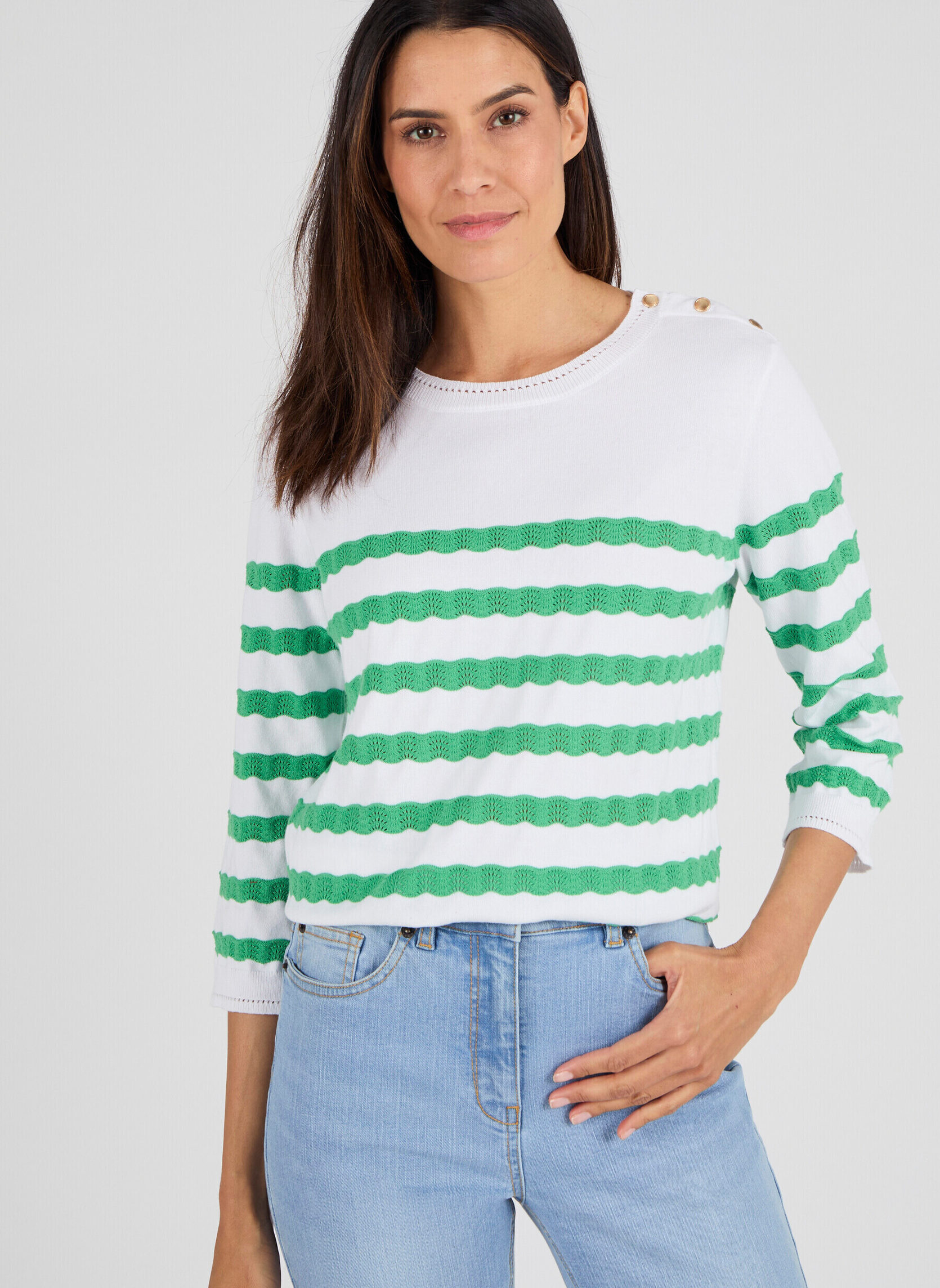 Pulls 82970 femme vert Damart Pulls 82970 femme vert Vert