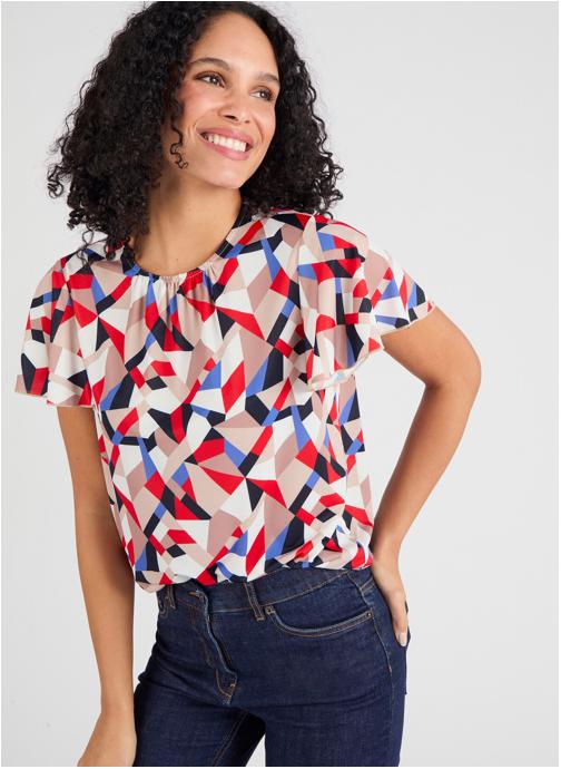 Damart Tee-shirts 79423 femme marron