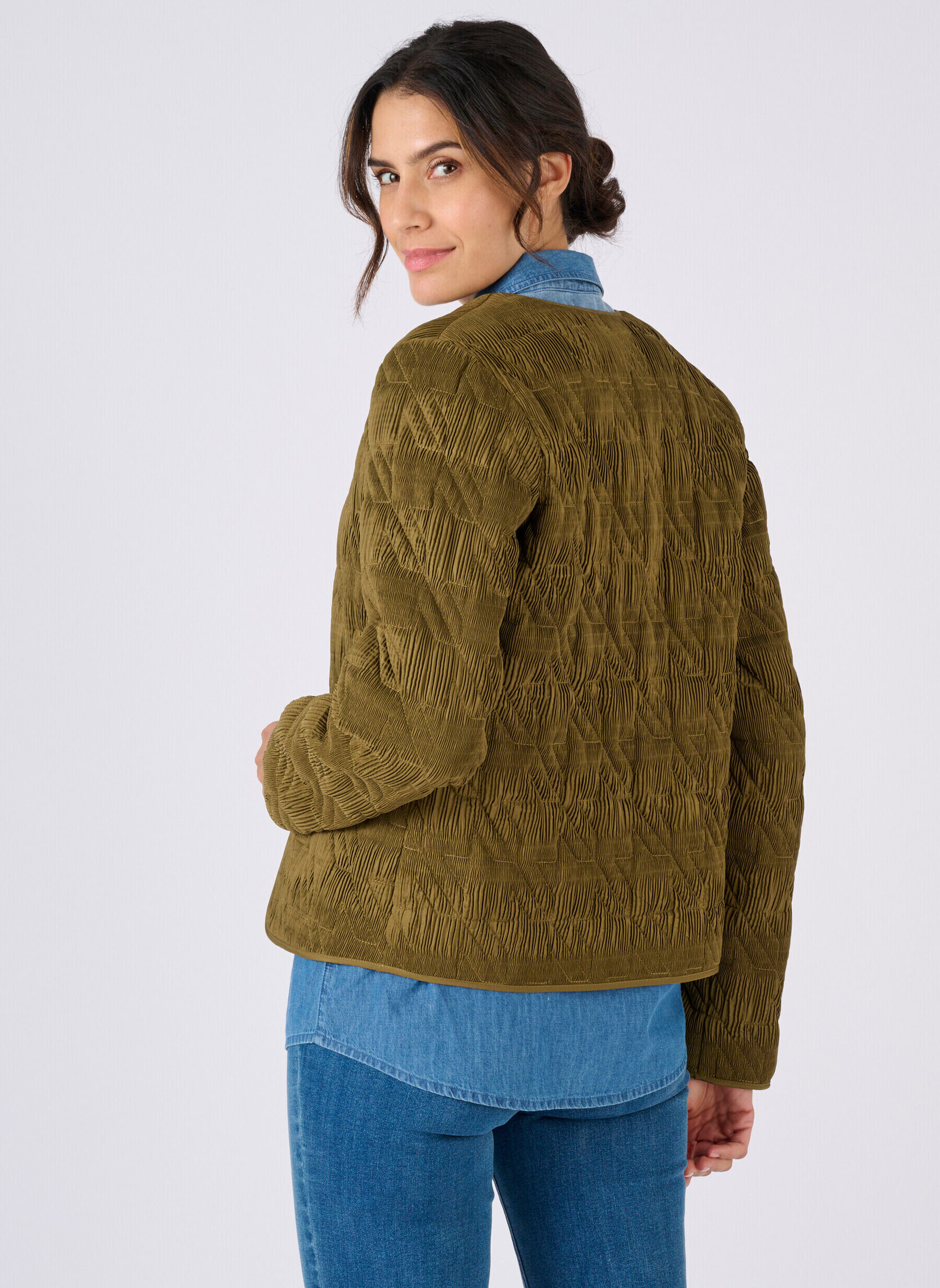 Vestes 82942 femme vert Damart Vestes 82942 femme vert Vert