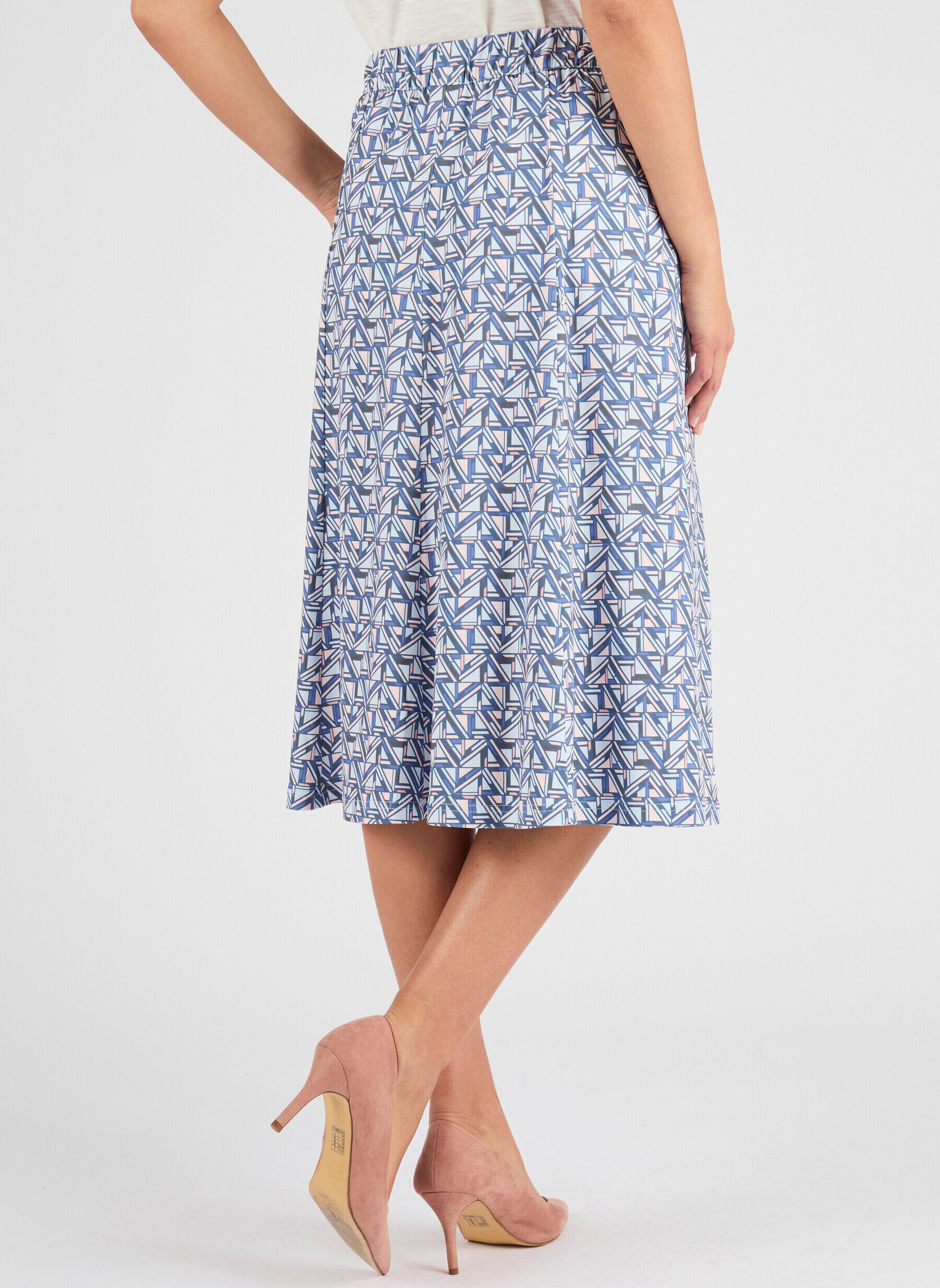 Jupes mi-longues 83151 femme bleu Damart Jupes mi-longues 83151 femme bleu Bleu